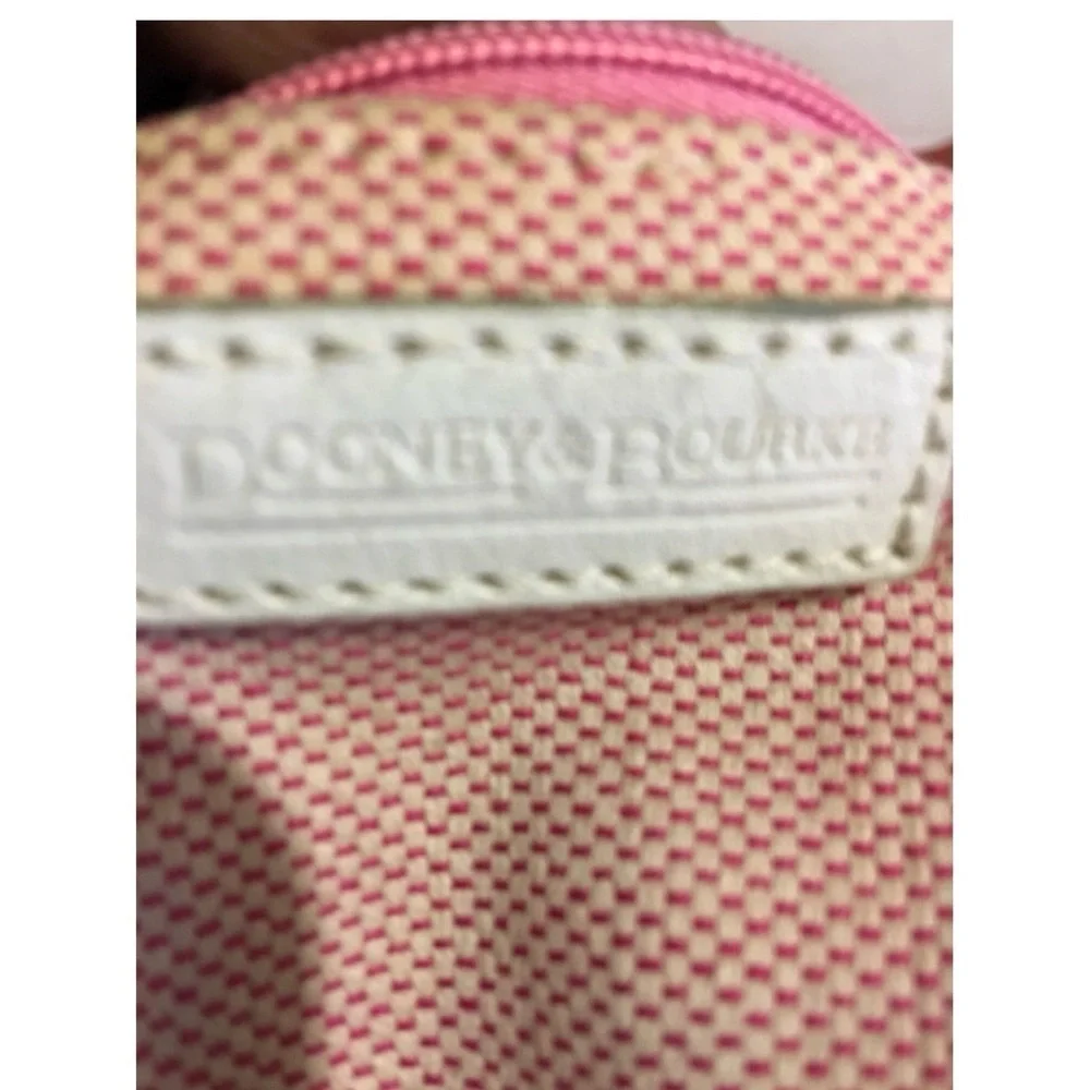 Dooney bourke vintage Vibrant Hobo Bag with Bold Letter Design